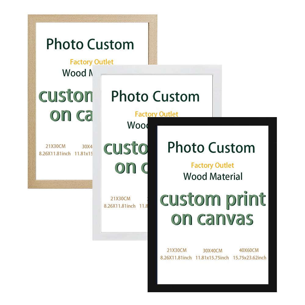 Photography Object - Peinture sur toile personnalisée avec cadre