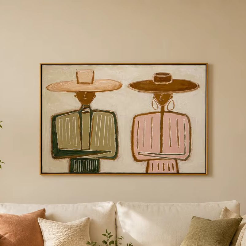 Photography Geometry - Harmonie silencieuse – Peinture de figures