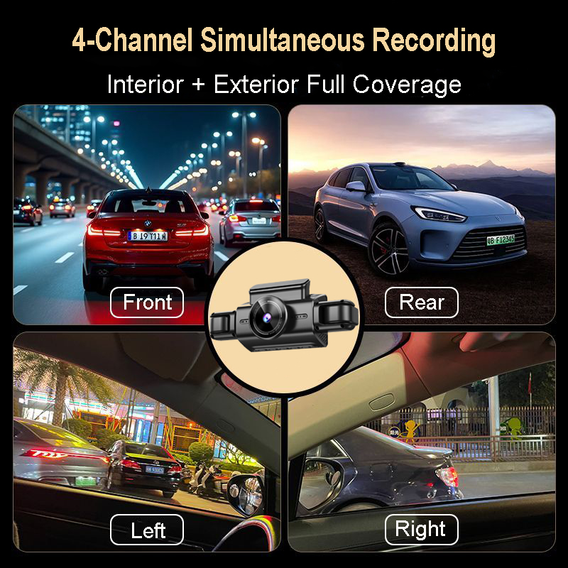 DVR de voiture caché 4K 4CH av - Timelapse Controller avis et prix
