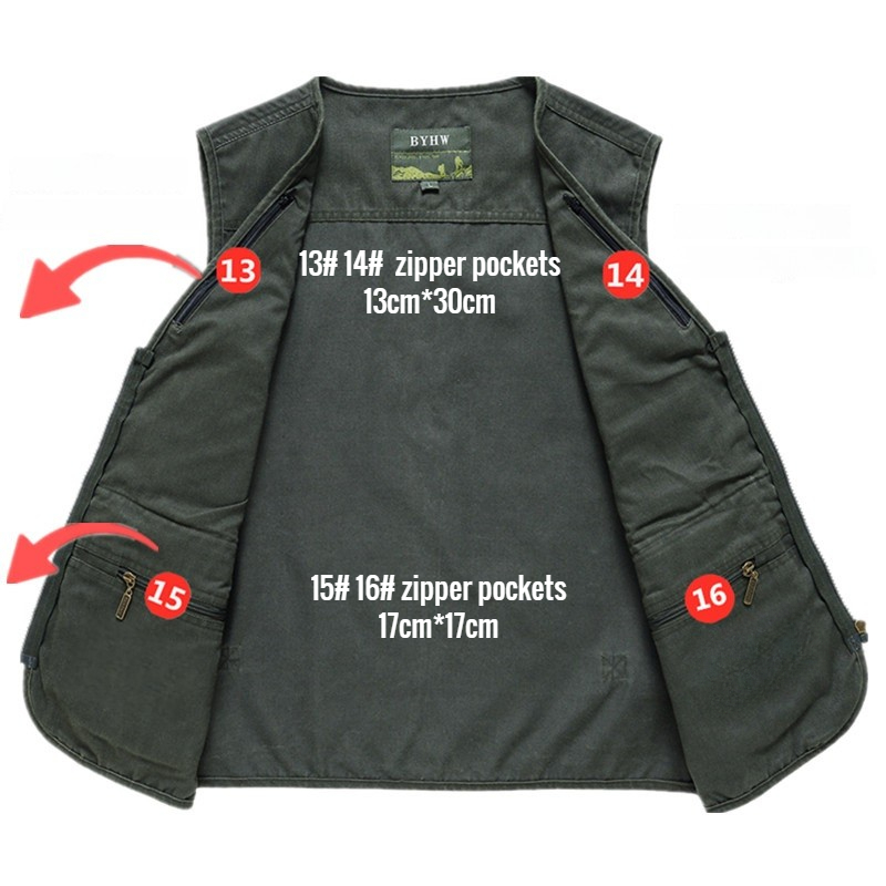 Gilet multi-poches pour hommes - Photography Vest avis et prix