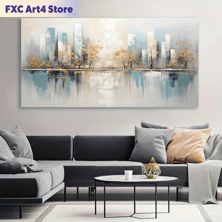 Toile abstraite moderne sans c - Photography Geometry avis et prix