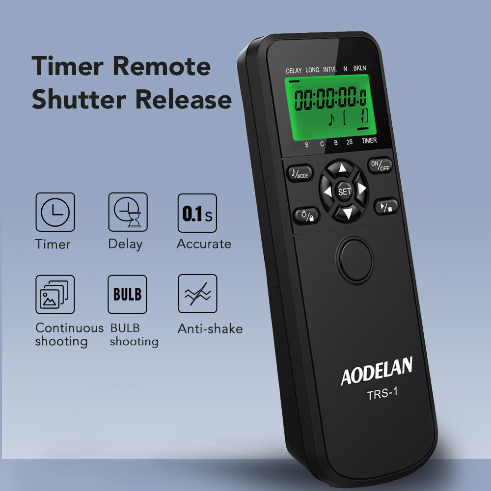 AODELAN TRS-1 Minuterie Interv - Timelapse Controller avis et prix