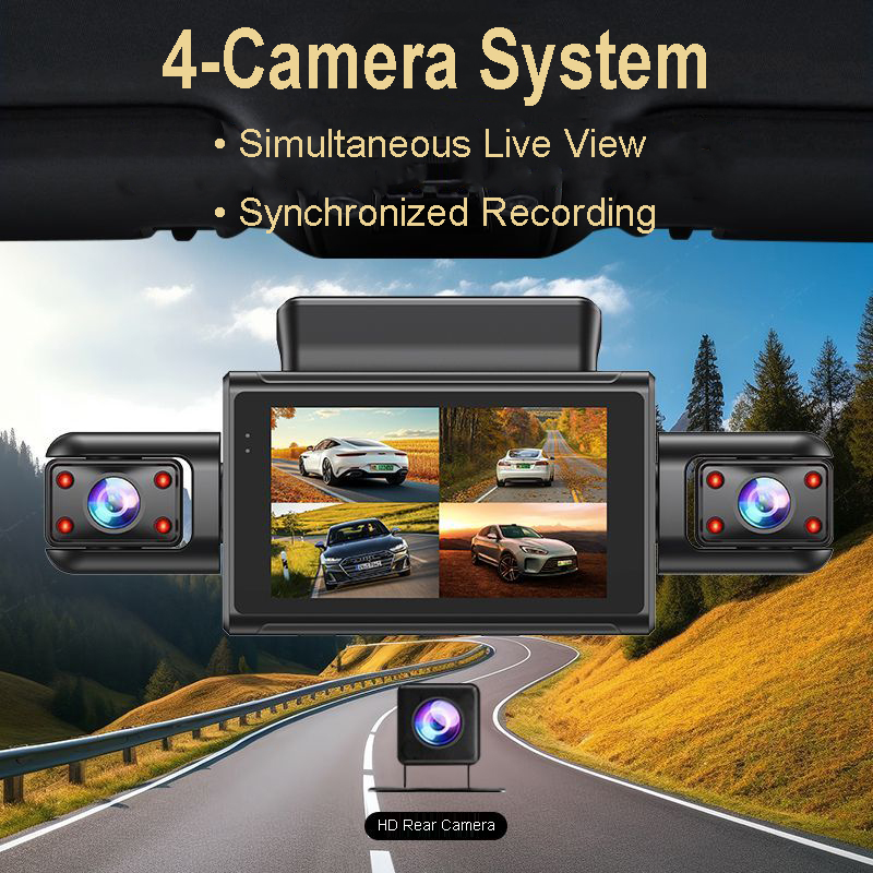 Caméra embarquée 4K 4 canaux d - Timelapse Controller avis et prix
