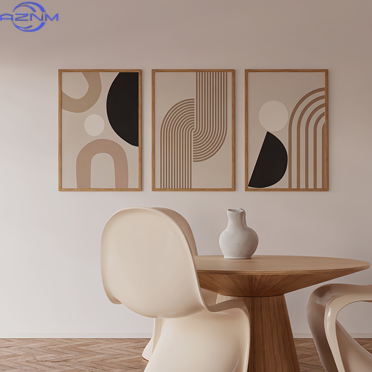 Lot de 3 tableaux modernes min - Photography Geometry avis et prix