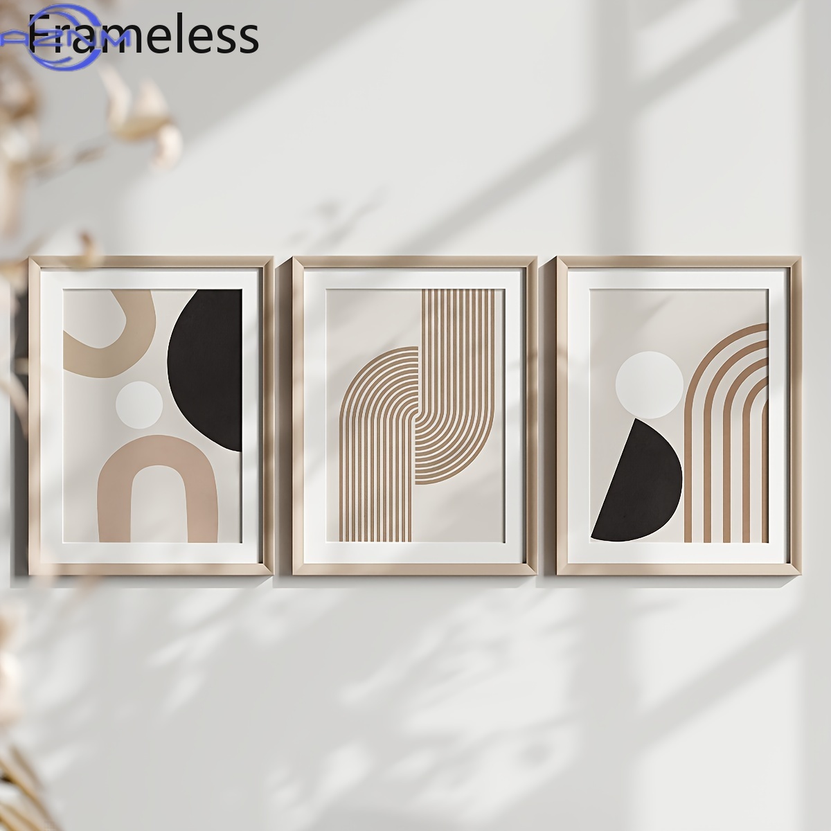 Lot de 3 tableaux modernes min - Photography Geometry avis et prix