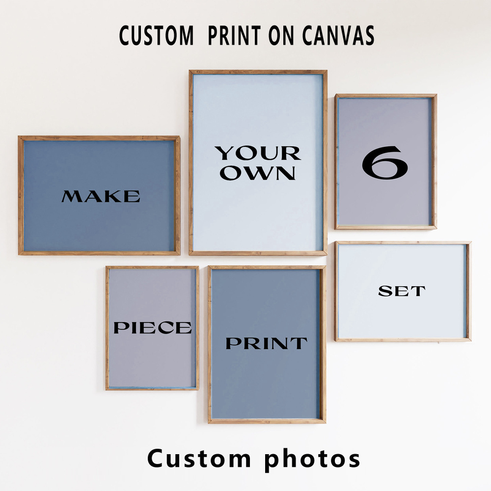Lot de 6 impressions sur toile - Photography Object avis et prix