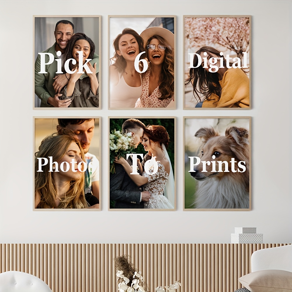 Lot de 6 impressions sur toile - Photography Object avis et prix